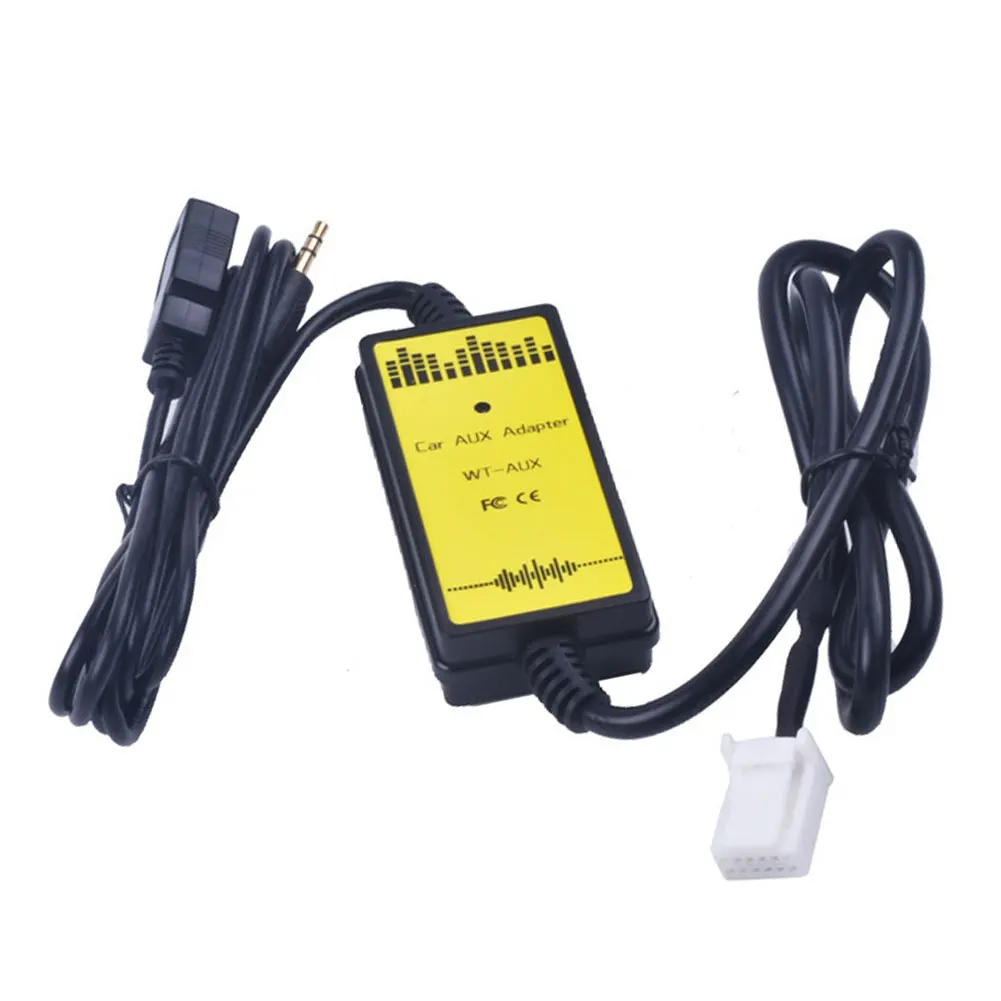 12V автомобиль MP3 USB 2 0 AUX адаптер 3 5 мм аудио интерфейс CD чейнджер для Toyota Avensis RAV4 Auris