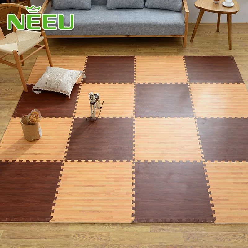 Neeu 60*60*1 см Разделение совместных дети играют Коврики головоломки экологический