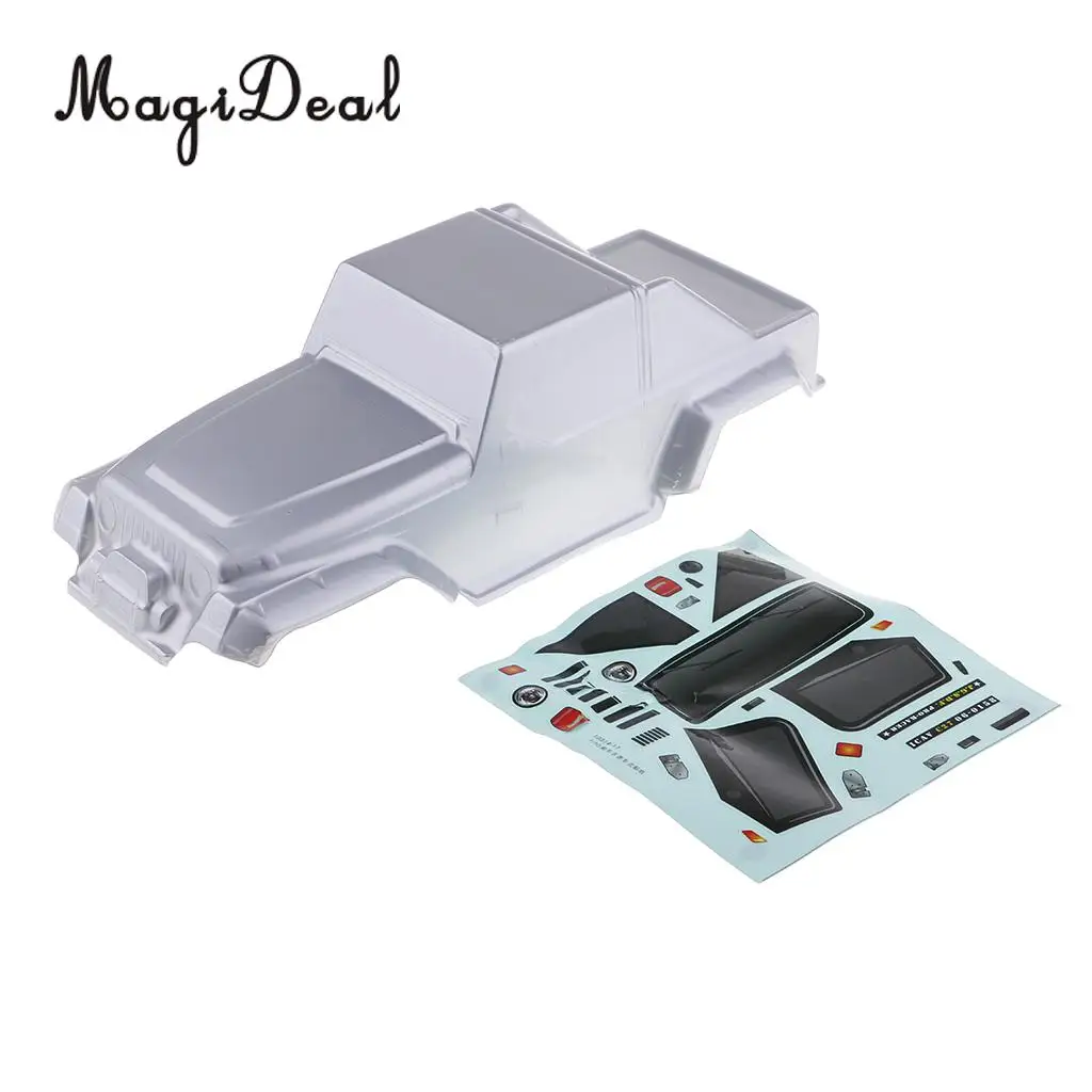 MagiDeal 1/10 Прочный пластиковый корпус 250 мм Колесная база для осевой SCX10 D90 RC модели грузовиков джипов