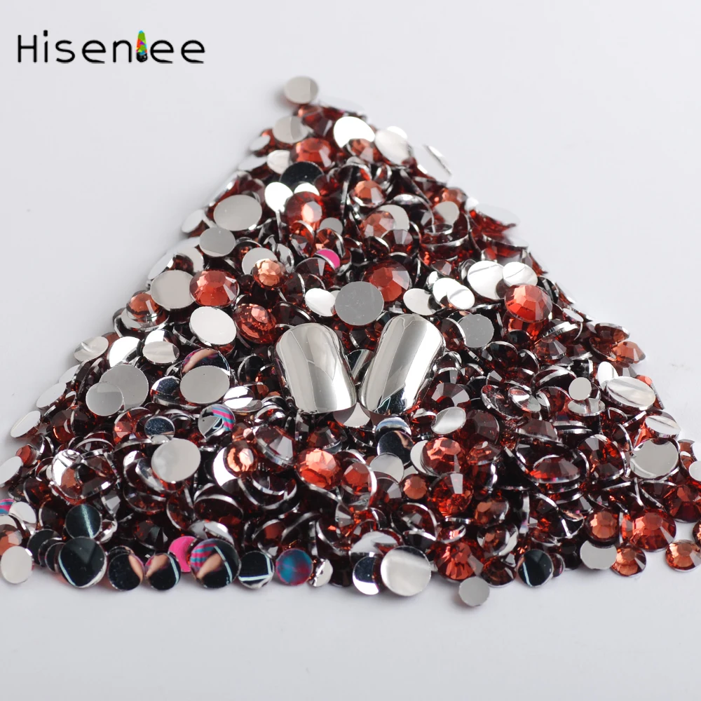 Высокое качество мода 2000 штук Классический Шарм красный кофейный цвет Плоская