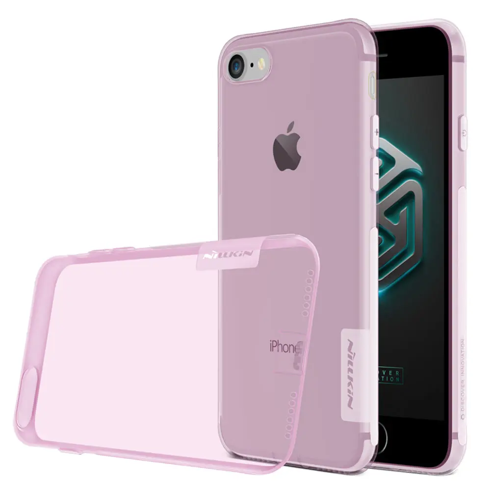 Чехол для iphone 7 силиконовый прозрачный мягкий чехол Nillkin 4 дюйма телефона 7|case for