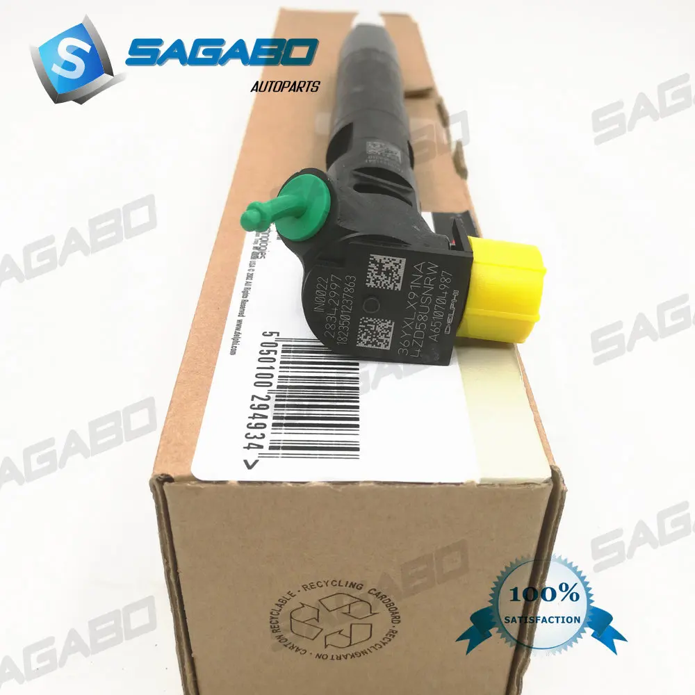 4 шт. Оригинальный Новый EMBR00002D R00002D 28342997 28348371 инжектор Common rail A6510700587 A6510704987 6510704987|Регулирование
