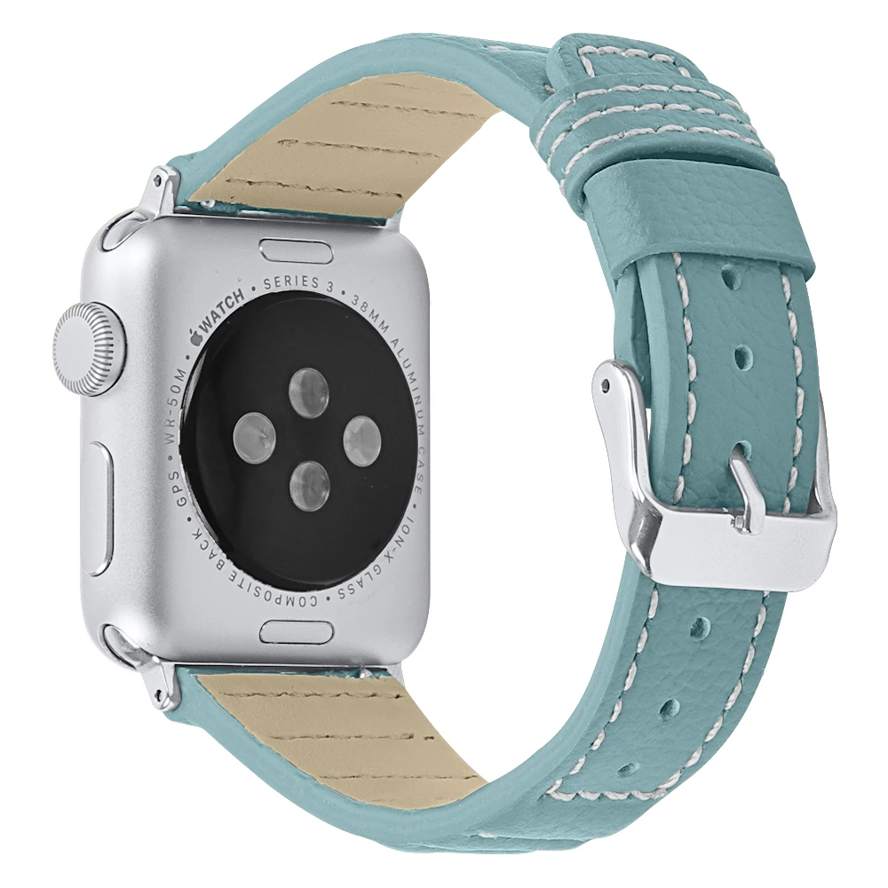 Кожаный ремешок Oulucci для apple watch 38 мм/40 мм/42 мм/44 мм|Ремешки часов| |