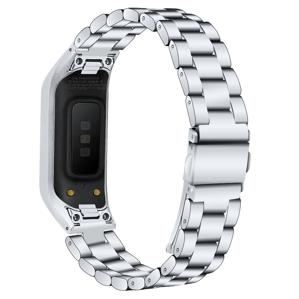 Ремешок из нержавеющей стали для samsung Galaxy fit-e SM-R375, Миланский Браслет, ремешок для часов, сменный металлический сетчатый Браслет