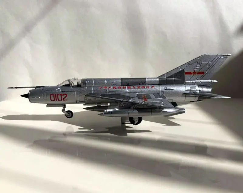 Wltk 1/72 весы военная модель игрушки ВВС НОАК МиГ-21 Fishbed боец литой металлический самолет модель игрушка для формирования коллекций, подарков для детей
