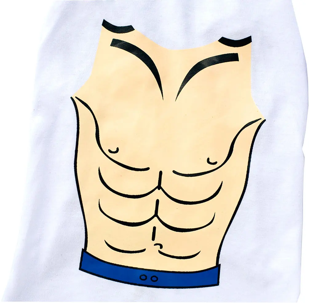 Малый Одежда Для Собак Щенок Рубашки Прохладный Мышцы Сексуальный Бикини Pattern