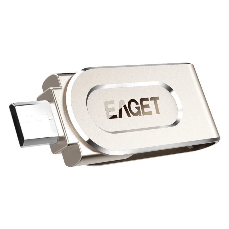 Eaget USB 3 0 64 Гб флэш накопитель Micro Usb OTG Флешка 16 32 металлический U диск для