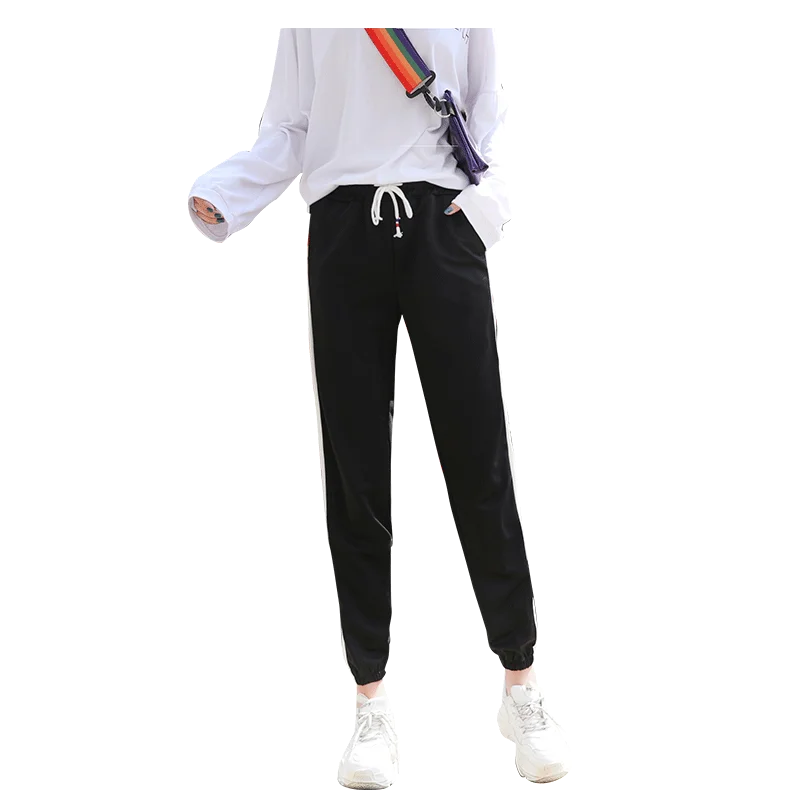 

2019 Spring Summer New Harem Pants Women Pants Korean Leisure Long Pants Letter Print Jogger Sweatpants Women Trousers