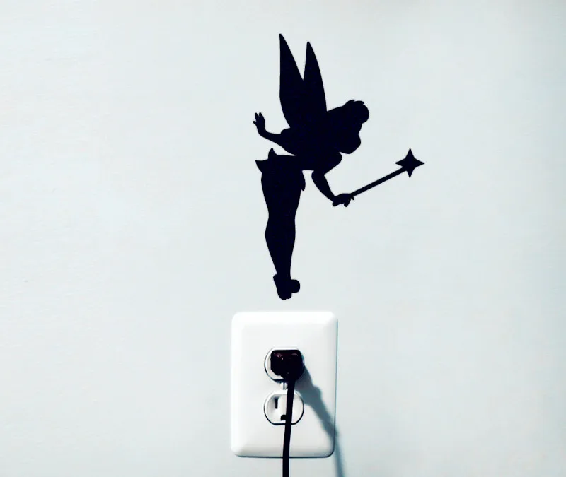 Детская Настенная Наклейка &quotФея&quot для украшения спальни девочек|wall sticker|stickers