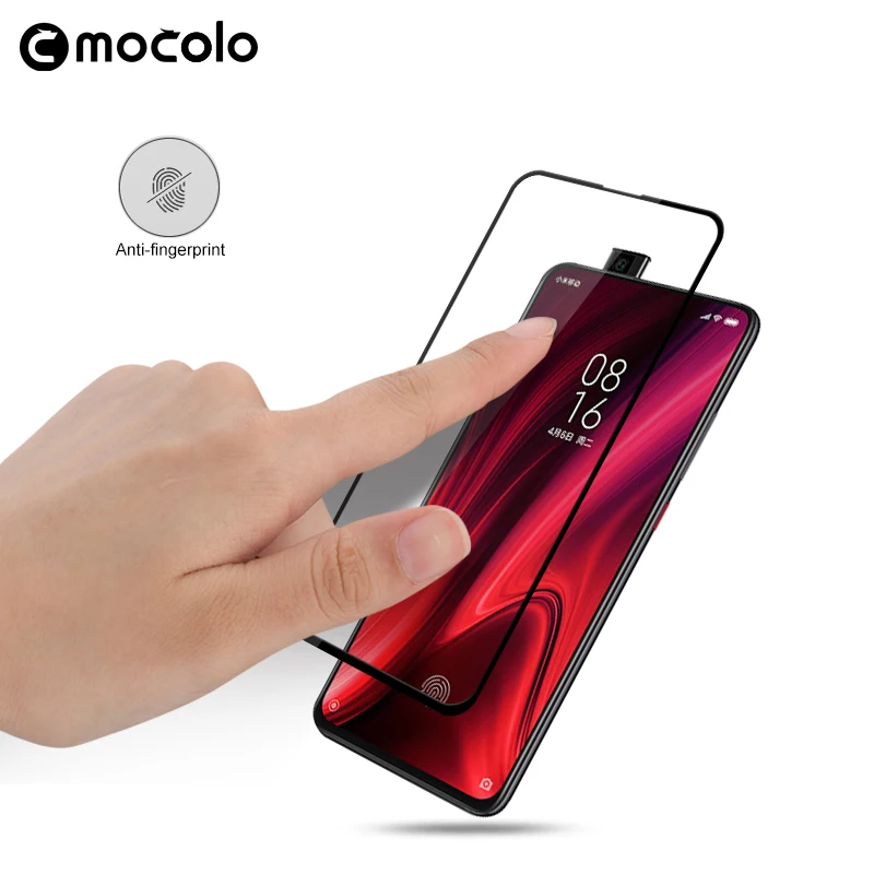 Изогнутая стеклянная пленка Mocolo 2.5D для Xiaomi Redmi K20 PRO защита экрана полное покрытие