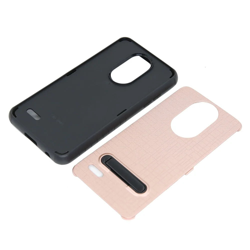 Двухслойный противоударный чехол с откидной ножкой для LG K10 2018/K30/Premier Pro LTE/K10 Alpha |