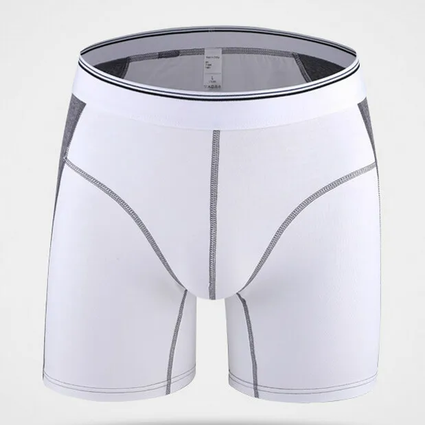 6 Pcs 2494 White 6 шт./лот, модные, сексуальные, брендовые, хлопковые, мужские боксеры, шорты, мужские боксеры, нижнее белье, удобные, увеличивающие объем, с подтяжками, трусы для полных - Цвет: 6 Pcs 2494 White
