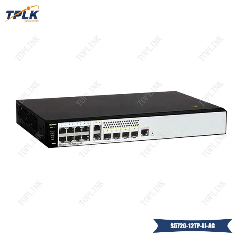 Самые дешевые цены S5720-12TP-LI-AC переключатель S5720 серии Gigabit Ethernet коммутаторы |