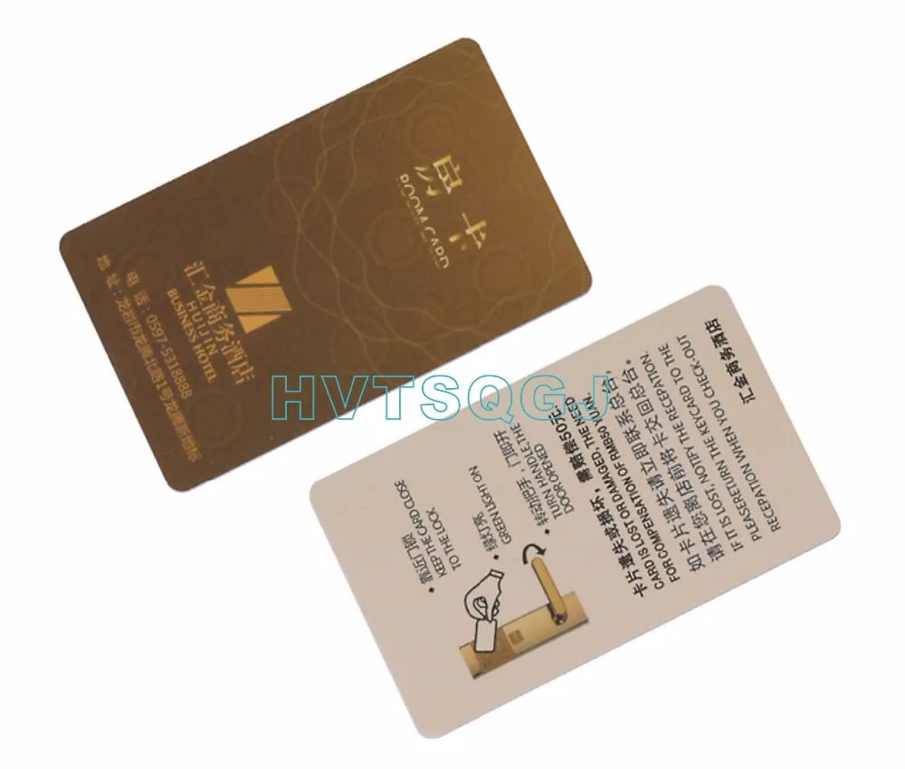

100pcs Free shipping Hot sell pvc printable 125khz T5577 rfid room key card