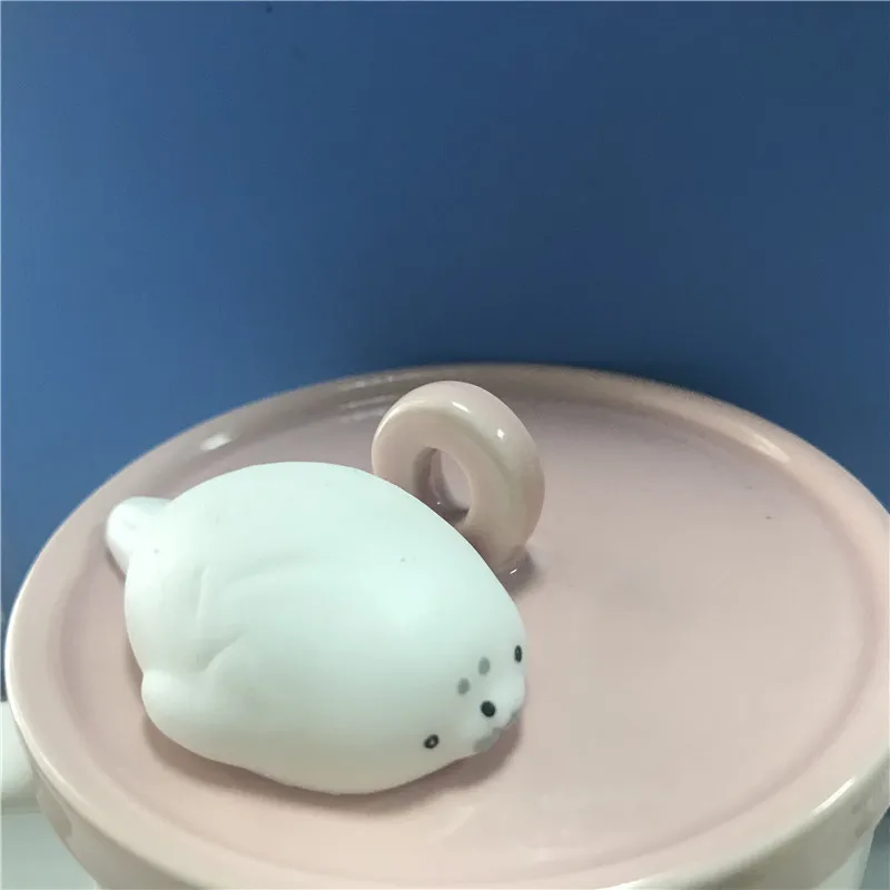 Мини Изменение цвета милый кот Антистресс мяч сжимает Mochi поднимающийся Abreact мягкий липкий снятие стресса забавная Подарочная игрушка