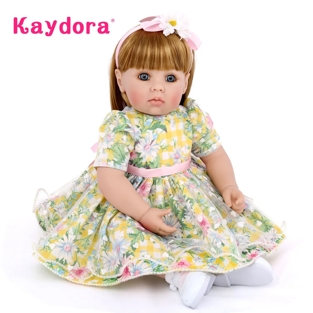 

Kaydora 50 CM Princess Doll bonecas princesas Realistic Reborn Babies Dolls For Girls boneca lol bebe reborn Gift Kids Birthday