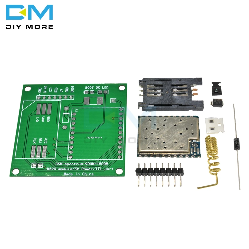 M590E GSM GPRS плата модуля частоты SMS сообщения Diy наборы M590 стандартный набор
