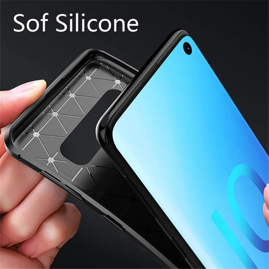 Luxury Phone Case For Samsung Galaxy S10 Plus lite Vintage Soft Silicone Shockproof Cover |