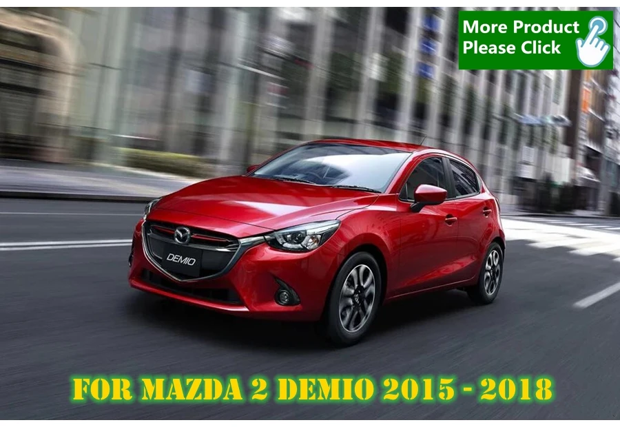Для Mazda 2 Demio внутренняя дверная ручка автомобиля объемный переключатель стеклоподъемника декоративная рамка накладка матовая