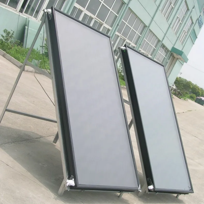 flat plate solar collector with imported selective coating absorber panel thermal collectors | Обустройство дома