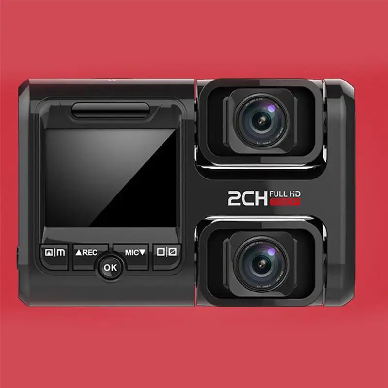 Автомобильный регистратор данных HD ночного видения 170 градусов двойная камера