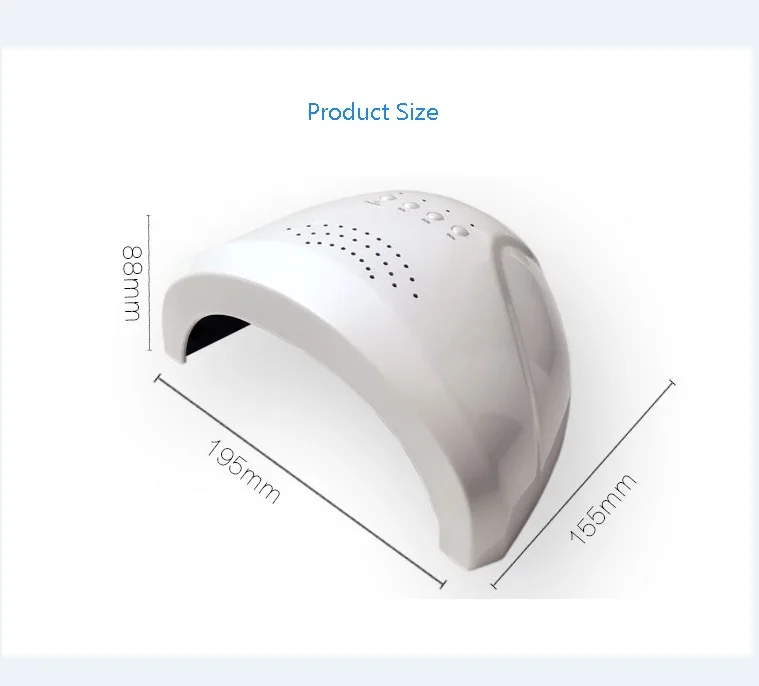 36Вт led лампа для ногтей - гель лака | Красота и здоровье