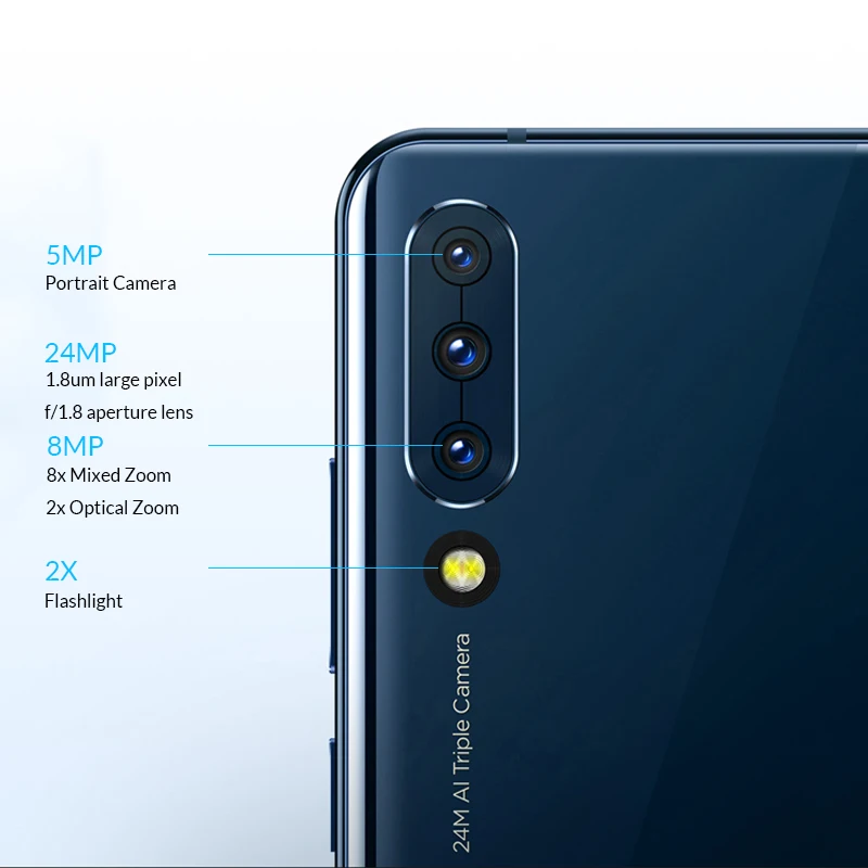 Lenovo Z6 смартфон с восьмиядерным процессором Snapdragon 730 ОЗУ 6 ГБ ПЗУ 64 128 39 дюйма 24 МП 3