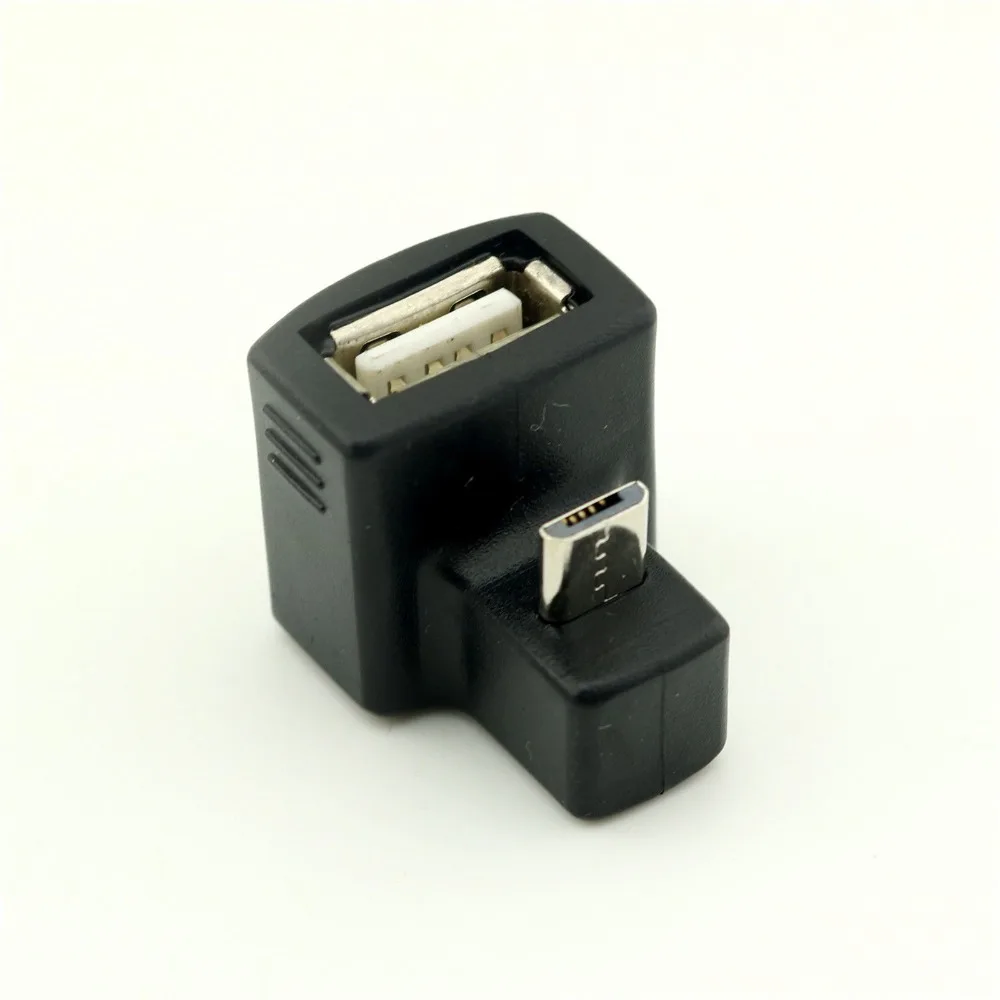 1 шт. OTG адаптер с Micro USB на 180 градусов|angle usb|angle connectorangle micro usb otg |