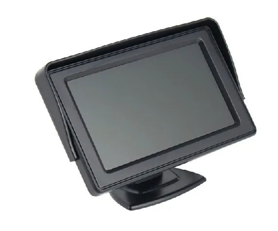 4 3 &quotTFT LCD автомобильный монитор заднего вида цветная Автомобильная цифровая