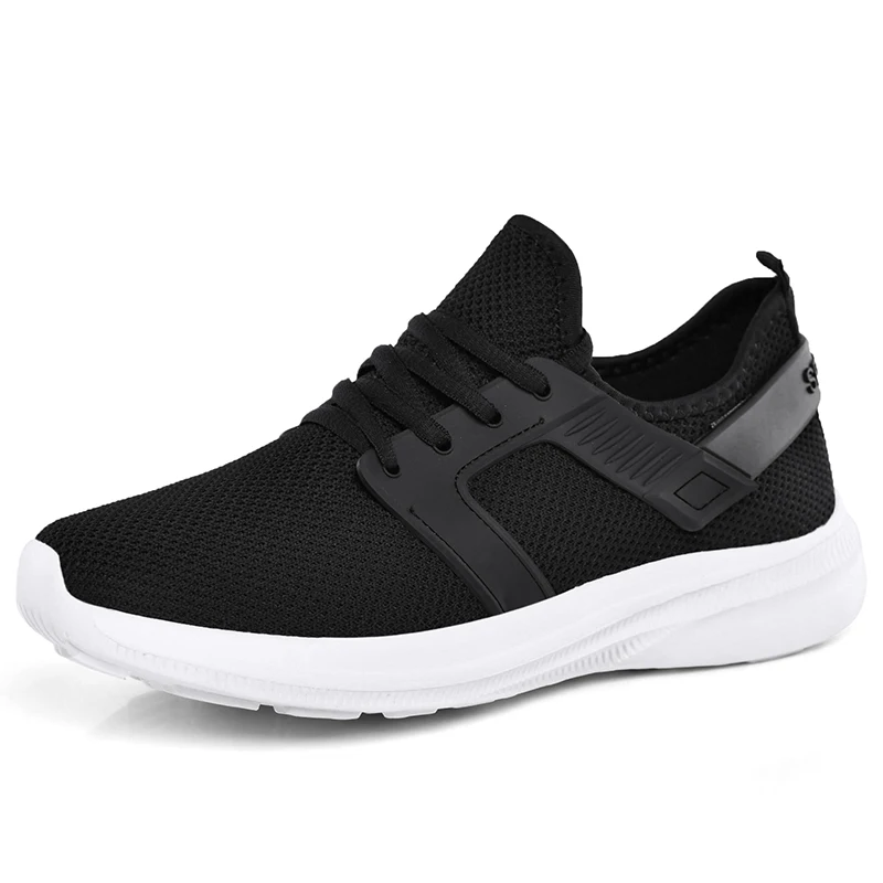 Hemmyi Mens Shoes Casual Breathable Mesh Light Outdoor Sneakers Spring/Autumn Male Footwear Lace-Up Zapatos De Hombre | Обувь