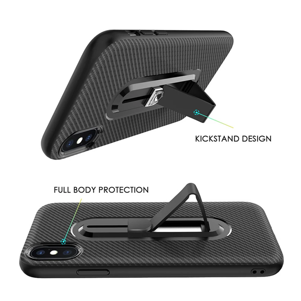 Luxury Armor TPU Silicone Case For iphone XS MAX XR X SE 5 5s 6 6s 7 8 Plus Cover Carbon fiber texture back Soft Phone Cases |