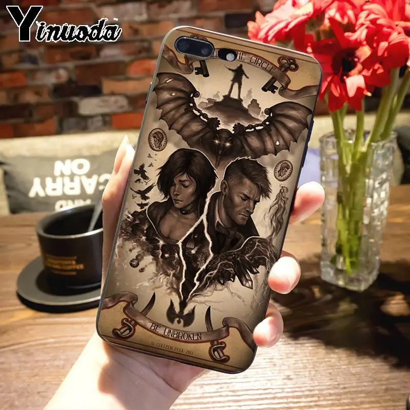 Yinuoda Bioshock infinite роскошный ТПУ резиновый чехол для телефона чехол для Apple iPhone 8 7 6 6S Plus X XS XR XS MAX 5 5S SE 5C Чехол