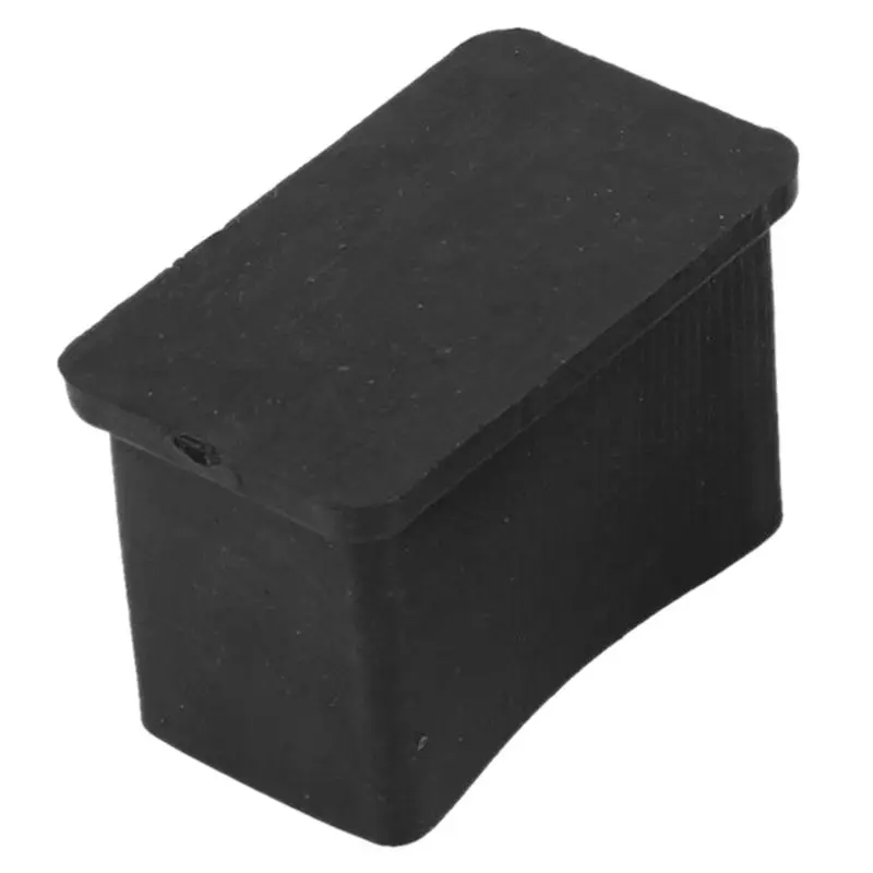 Hot Sale Rectangular Rubber Protections for Furniture Chair Legs 30mm x 15mm 2 Pieces