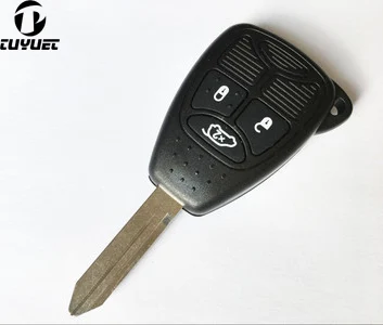 Абсолютно новый 3 кнопки дистанционный Корпус ключа для Chrysler 300C Sebring Wrangler Dodge Jeep