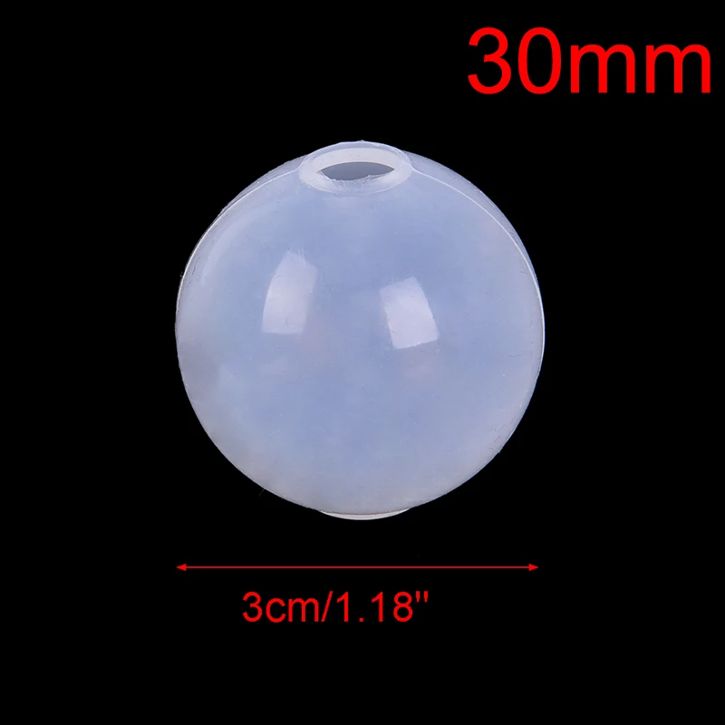 30mm 20/25/30 мм, Фурнитура для бижутерии, Вселенная шарики смолы Украшения-форма для литья под давлением для ювелирных украшений Hand-Made стерео сферические силиконовые формы для изготовления ювелирных изделий - Цвет: 30mm