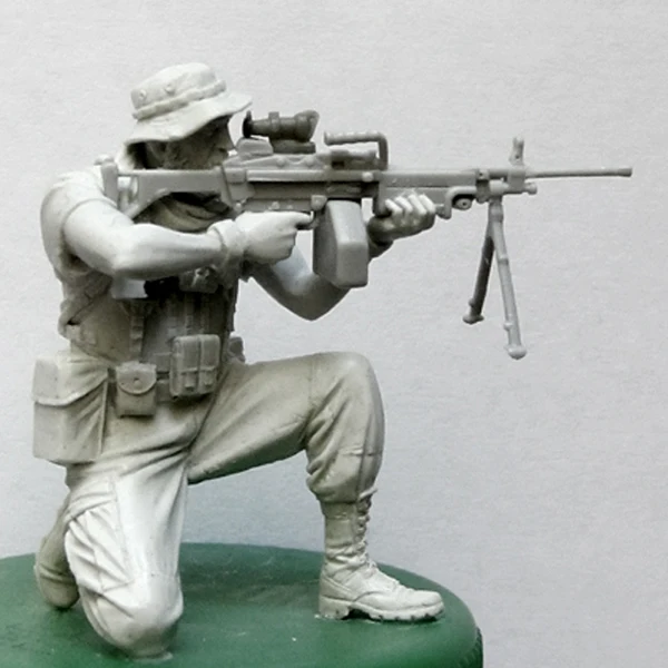 1/35 шкала Неокрашенная полимерная фигурка современная США специальные силы