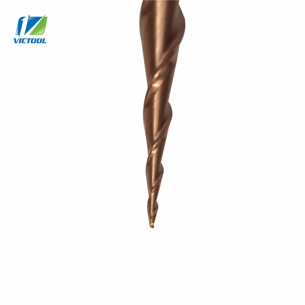 3 шт./лот HRC62 R0.25 мм конусные концевые фрезы с покрытием из карбида вольфрама