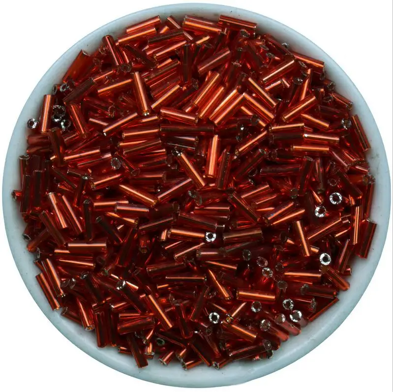 zhiguan08 2x6mm Длинные бусины синего цвета из чешского стекла 500 шт./лот, бусины из австрийского хрусталя для изготовления ювелирных изделий своими руками - Цвет: zhiguan08 2x6mm