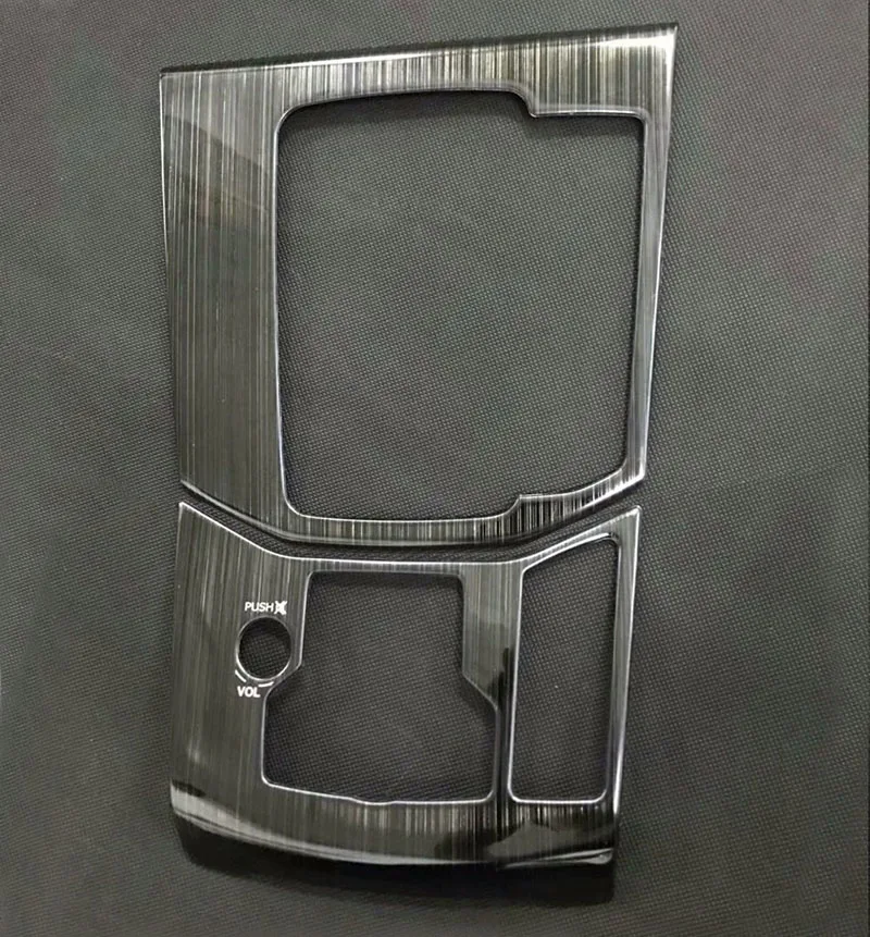 SUNFADA [LHD & RHD] Матовый Черный Нержавеющая сталь украшения автомобиля Чехлы для MAZDA CX