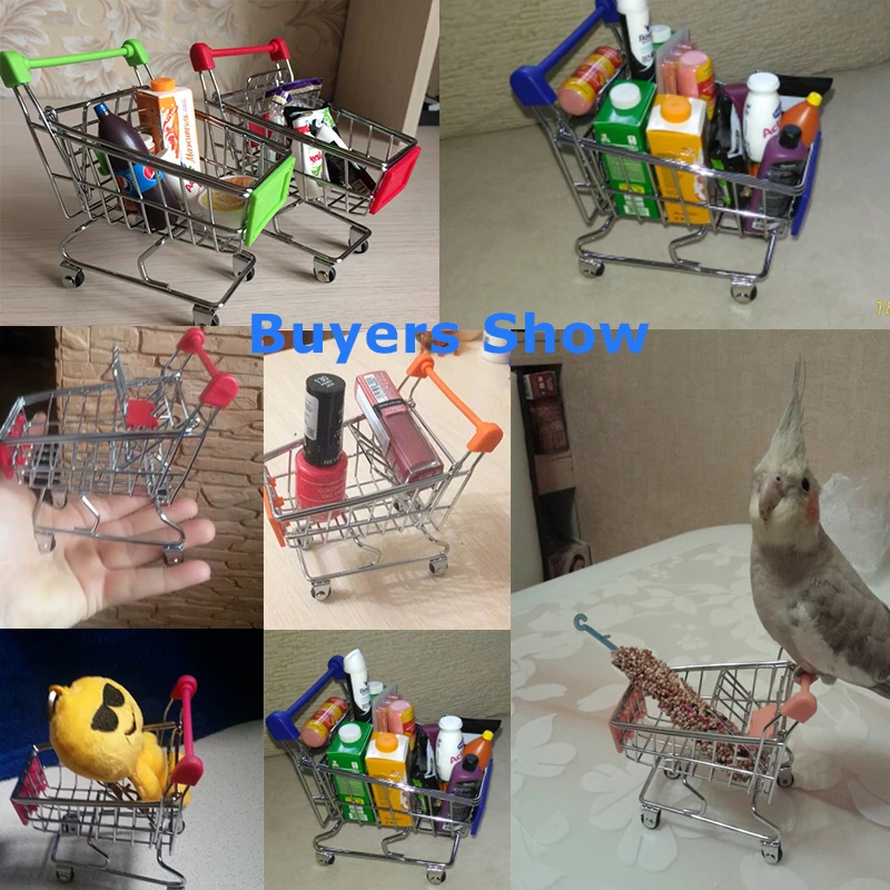 Детская мини корзина для покупок 8 цветов|trolley toy|toy supermarkettoy cart |