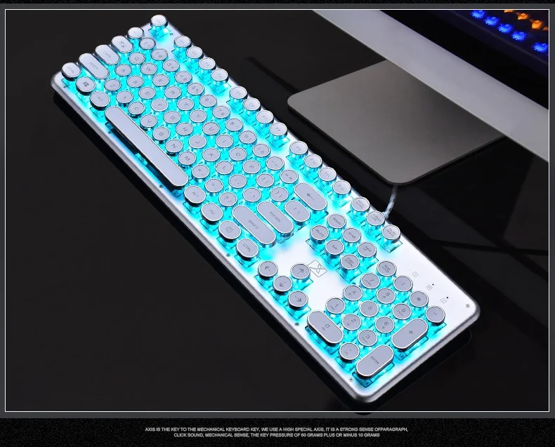 Проводная Механическая игровая клавиатура X20 с подсветкой технология защитой от