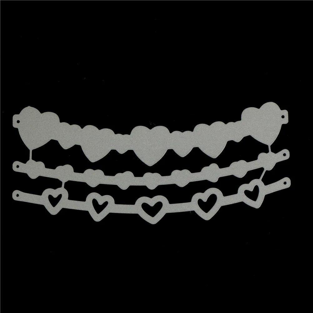 3 шт. любовь/отсутствующие баннеры металлические резные штампы прессованные