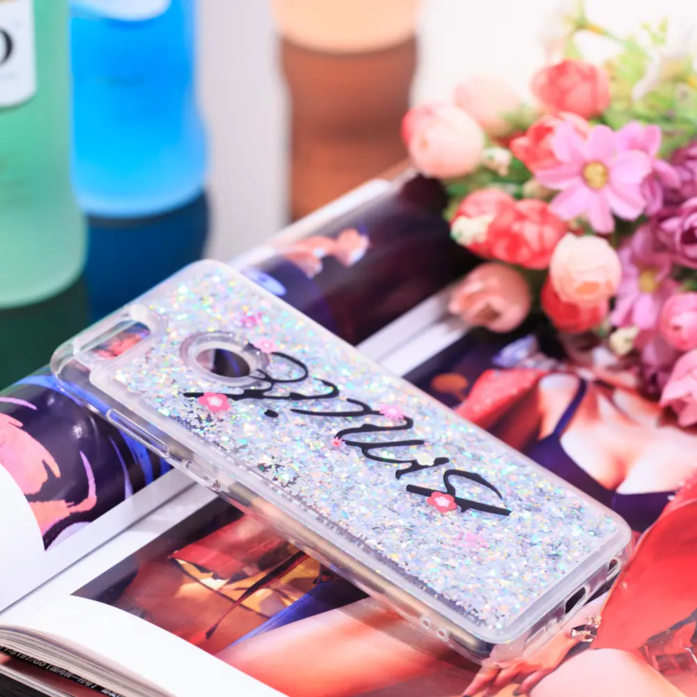 Quicksand Case For Huawei Honor 7X X7 7 Premium Dynamic Liquid Glitter Stars Phone Cover Shell Honor7 X BND L21 L24 PLK L01 |