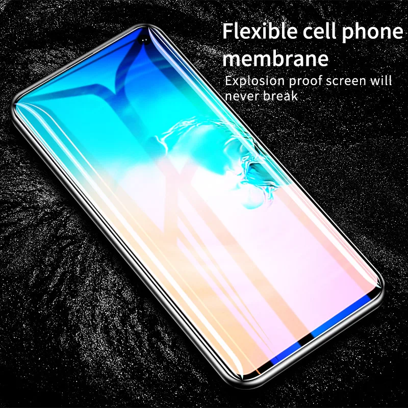 9H полноэкранная пленка для Samsung Galaxy S10E Lite S10 Plus изогнутая мягкая защиты экрана с
