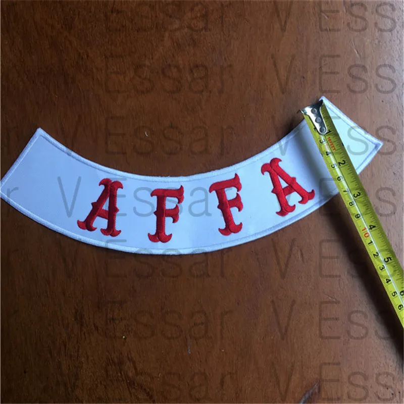Нашивки AFFA с вышивкой на нижней части куртки 30x7 см|embroidery patch|patches for jacketspatches patches |