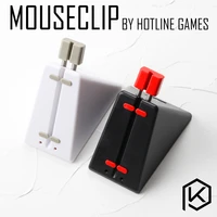 hotline games mouseclip clip cable gaming mouse cord controller computer desktop assistant wire organizer bungeecord holder
