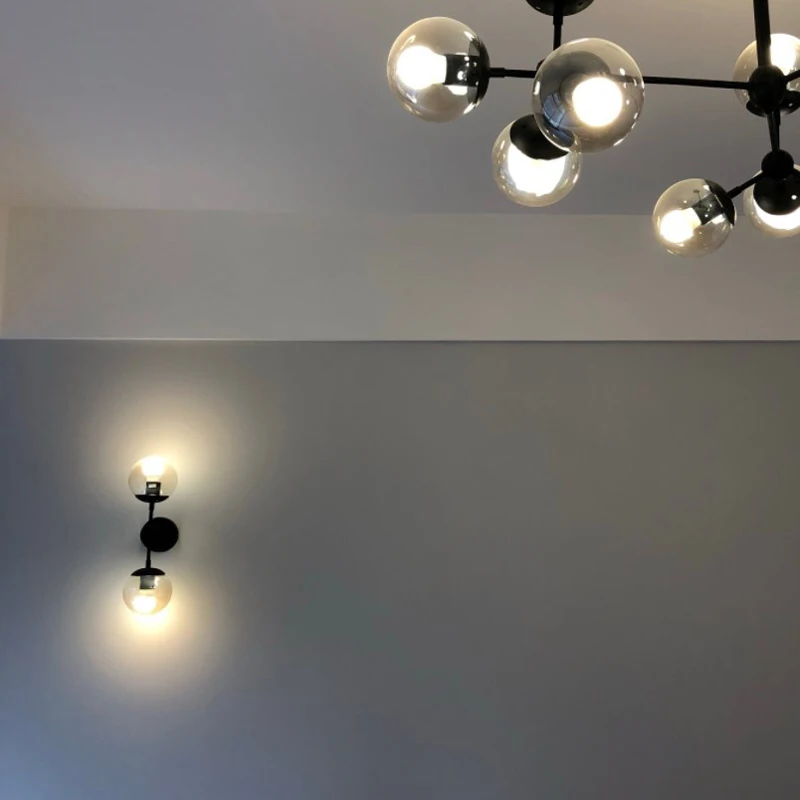 Настенный светильник светодиодный MODO стеклянный шар креативный современный