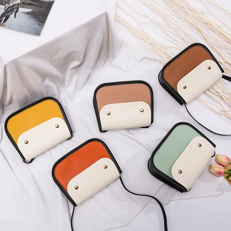 Маленькие сумки женская кожаная сумка на плечо Женская Мини через мессенджер с