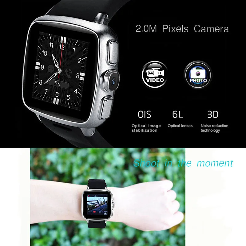 Android 3g Смарт часы водонепроницаемые Bluetooth gps фитнес трекер Smartwatch Push Сообщение камера браслет часы для мужчин и женщин