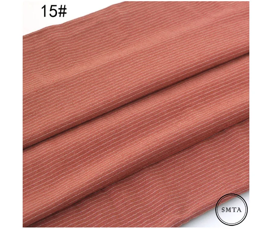 50*140 см DIY Япония маленькая ткань группа Пряжа-окрашенная ткань, для шитья Лоскутное шитье ручной работы, полоса точка случайный D30
